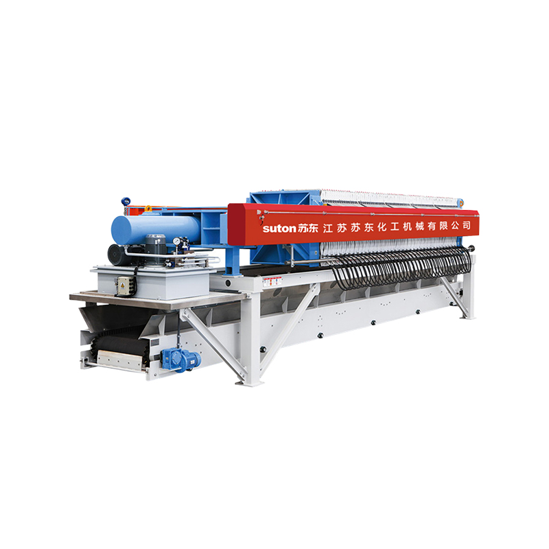 Programmable filter press conveying integrated machine